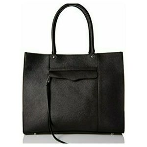 Rebecca Minkoff Large Mab tote purse black leather